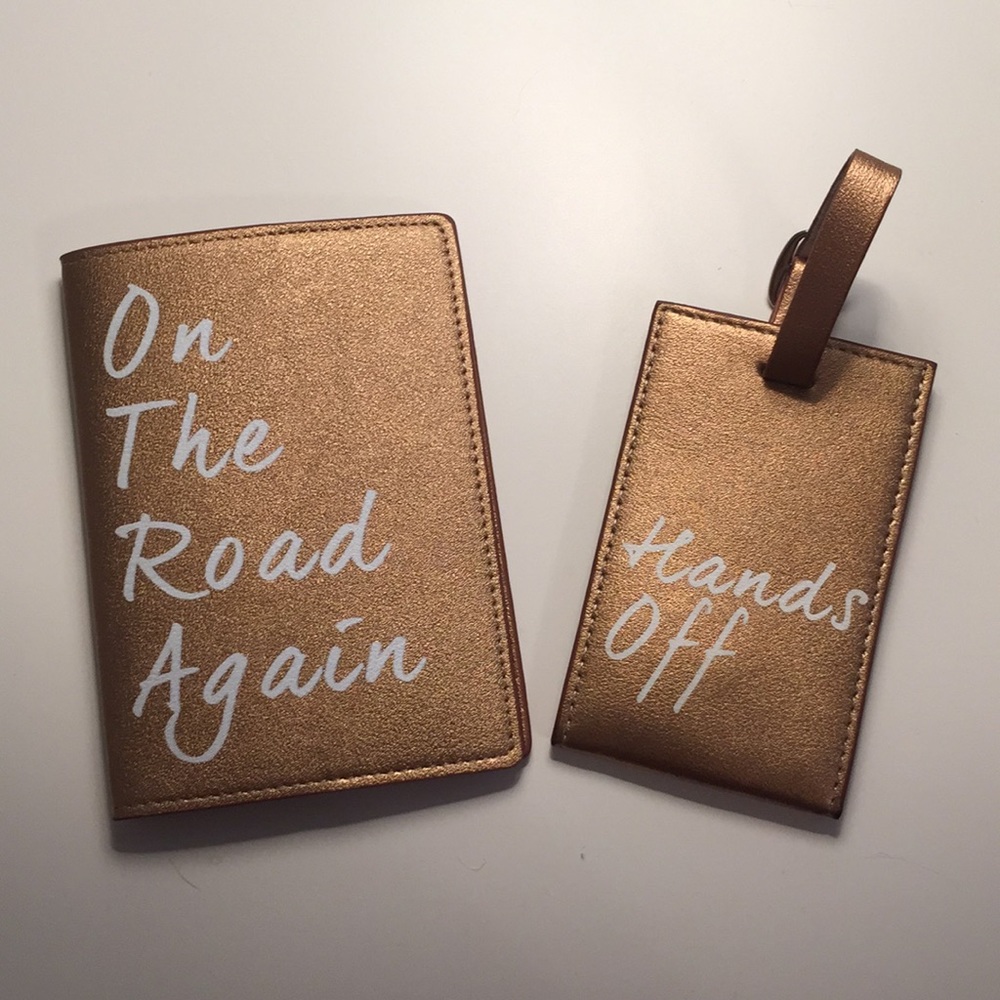 Luggage tag and passport holder